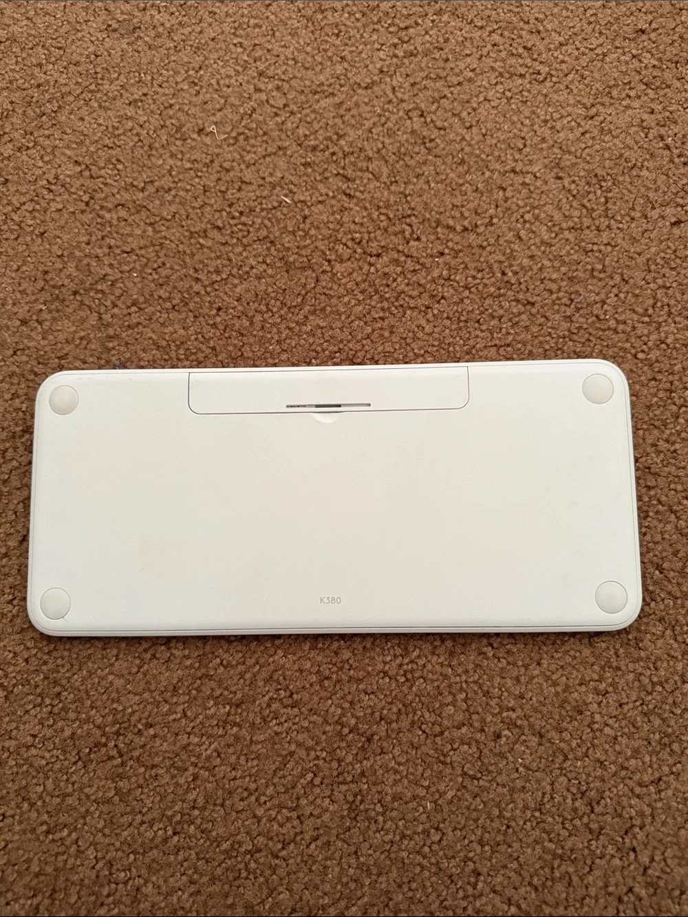 Logitech White Bluetooth Tablet Keyboard